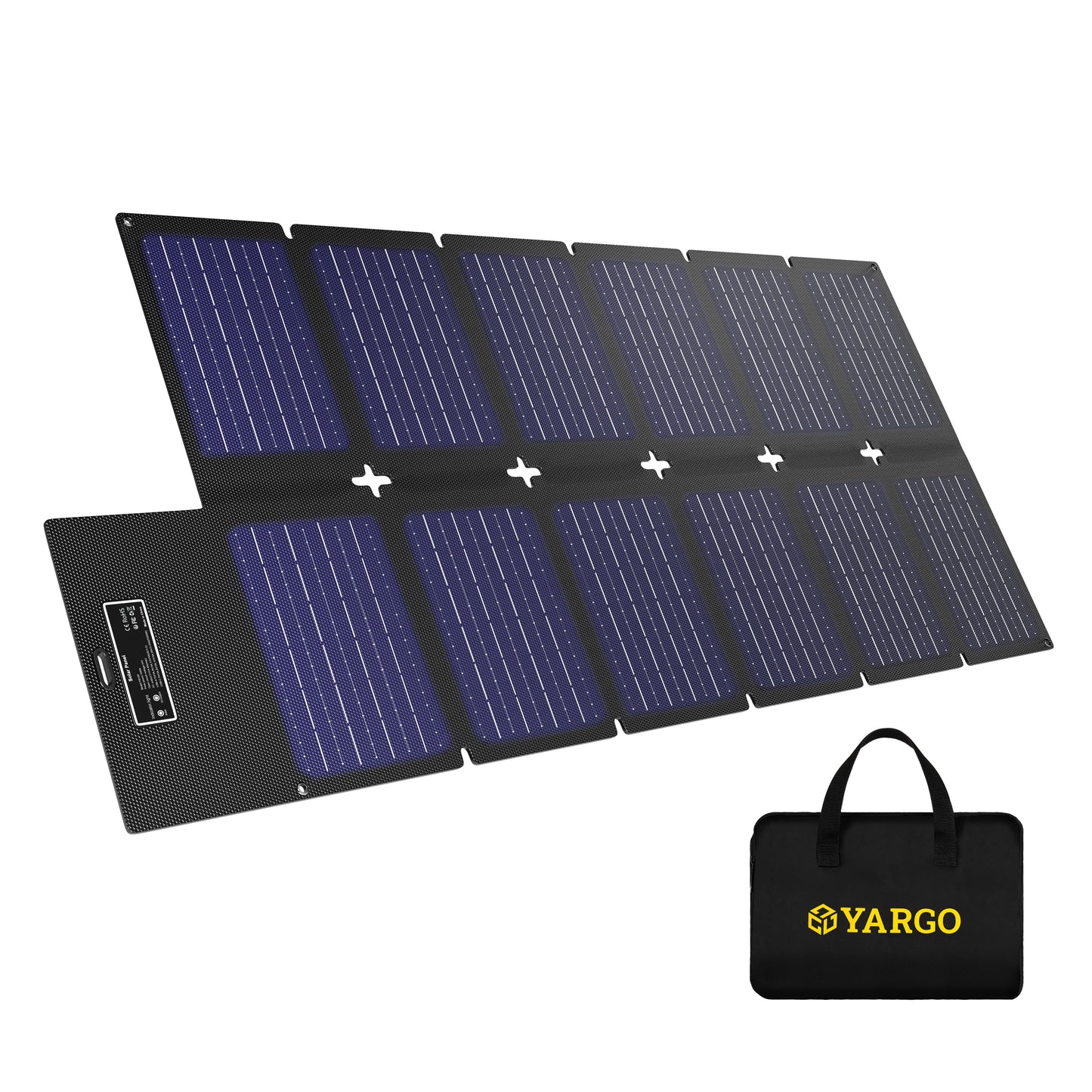 Togopower Power Station Advance550, 520wh with Yargopower 100W Solar Panel(YB) Included, For Outdoor, Camping, Hiking, Fishing, Power Outages, Travel, Hunting, Emergency