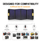 Togopower Power Station Advance350, 346wh with Yargopower 100W Solar Panel(YP) Included, Backup Lithium Battery for Outdoors Camping Travel Hunting Emergency